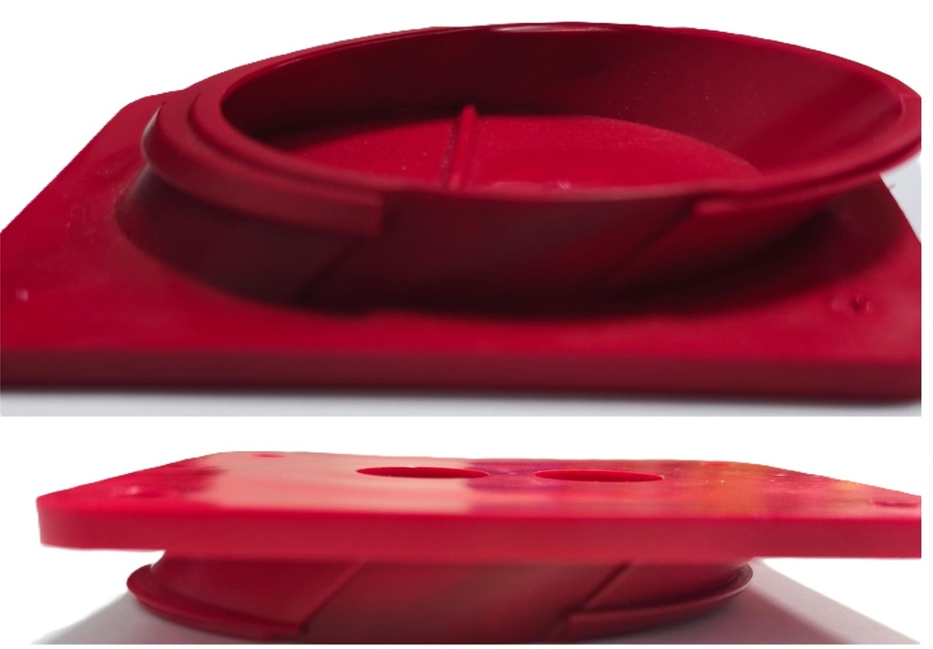 Plastikust põlv  moodustamiseks nišš paneelides alumine kinnitus, nurk45 ADL45 (14000 tk. alus / 200 tk. pakis / 120 x 100 x 250 cm.)