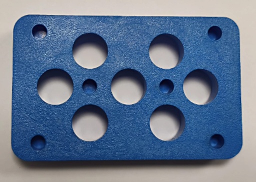 [MKE10P] Montāžas bloks MKE10/50x80 (22500 gab. paletē / 250 gab. iepakojumā / 120 x 100 x 210 cm)